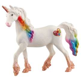 Schleich Bayala Rainbow Love Unicorn Mare Figurine Pearly White 1 pc