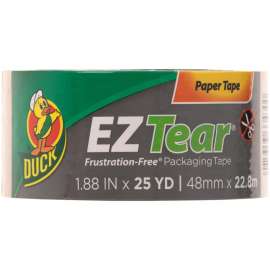 Duck EZ Tear 1.88 in. W X 25 yd L Paper Tape Tan