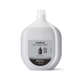 Method Vetiver & Amber Scent Gel Hand Wash Refill 34 oz