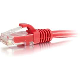 C2g 10FT CAT6 RED GIGABIT PATCH CABLE MOLDED SNAGLESS