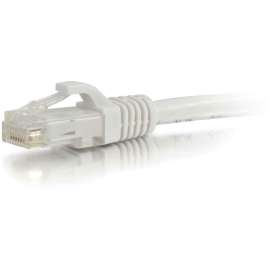 C2g 10FT CAT6 WHITE GIGABIT PATCH CABLE MOLDED SNAGLESS