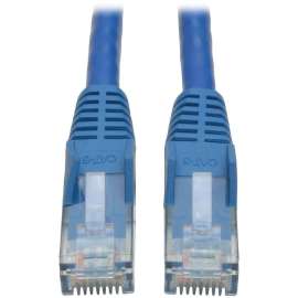 Tripp Lite Cat6 Gigabit Snagless Molded Patch Cable (RJ45 M/M) Blue, 10', 10ft, 1 x RJ-45 Male, 1 x RJ-45 Male, Blue
