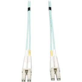 Tripp Lite 10Gb Duplex Multimode 50/125 OM3 LSZH Fiber Cable LC/LC Aqua 12M, LC/LC Aqua 12M