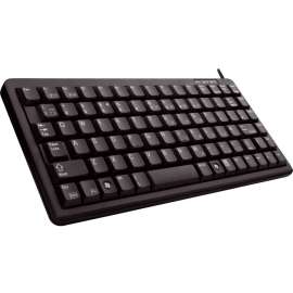 Cherry Ultraslim G84-4100 POS Keyboard, 83 Keys, USB, PS/2, Black