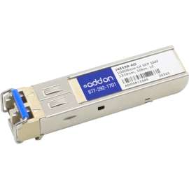 AddOn HP J4859B Compatible TAA Compliant 1000Base-LX SFP Transceiver (SMF, 1310nm, 10km, LC) - 100% compatible and guaranteed to work