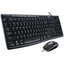 Logitech Media Combo MK200 Keyboard & Mouse, Retail, English Keyboard layout