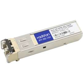 AddOn 10-Pack of Cisco GLC-SX-MM Compatible TAA Compliant 1000Base-SX SFP Transceiver (MMF, 850nm, 550m, LC) - 100% compatible and guaranteed to work