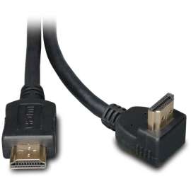 Tripp Lite - Pro Av Tripp Lite 6ft High Speed HDMI Cable Digital Video with Audio Right Angle Connector 4K x 2K M/M 6' - HDMI for Audio/Video Device, TV, Projector - 6 ft - 1 x HDMI (Type A) Male Digital Audio/Video - 1 x HDMI (Type A) Male Digital