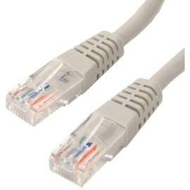 4XEM 10FT Cat6 Molded RJ45 UTP Ethernet Patch Cable (Gray), 10 ft Category 6 Network Cable for Network Device, Notebook, First End: 1 x RJ-45 Network, Male, Second End: 1 x RJ-45 Network