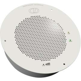 CyberData Speaker System, White, 1 Pack