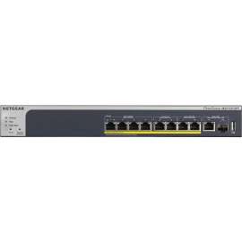 Netgear MS510TXPP Ethernet Switch - 9 Ports - Manageable - 2 Layer Supported - Modular - Twisted Pair, Optical Fiber - Rack-mountable, Desktop - Lifetime Limited Warranty