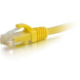 C2G 10ft Cat6 Ethernet Cable Snagless Unshielded (UTP), Yellow, Category 6 for Network Device, RJ-45 Male, RJ-45 Male