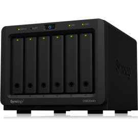 Synology DiskStation DS620slim SAN/NAS Storage System, Intel Celeron J3355 Dual-core (2 Core) 2 GHz, 6 x HDD Supported, 30 TB Supported HDD Capacity, 6 x SSD Supported