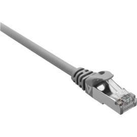 V7 Grey Cat7 Shielded & Foiled (SFTP) Cable RJ45 Male to RJ45 Male 3m 10ft, 9.84 ft Category 7 Network Cable for Network Device, First End: 1 x RJ-45 Network, Male, Second End: 1 x RJ-45 Network