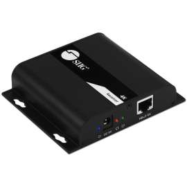 SIIG HDMI 4K30Hz HDbitT over IP Extender - Receiver - Additional receiver unit for CE-H25D11-S2 kit, adds an additional display to a single transmitter within your network, 4K30Hz, 394ft/120m, HDCP 1.4, One to Many, Many-to-Many, IR Control