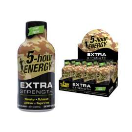 5-Hour Energy Extra Strength Sugar Free Sour Apple Energy Shot 1.93 oz