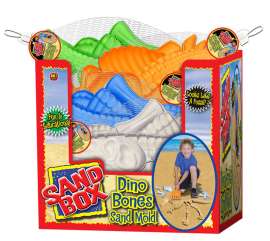 Sand Box Sand Toys Dinosaur Bones Plastic 10 pc