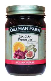 Dillman Farm All Natural Fig, Raspberry, Orange, Ginger Preserves 16 oz Jar