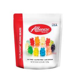 Albanese Assorted Gummi Bears 36 oz