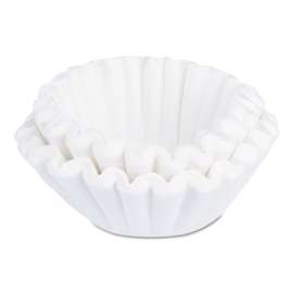 BUNN - White 32 oz Cup Flat Bottom Coffee Filters (500 per Carton)