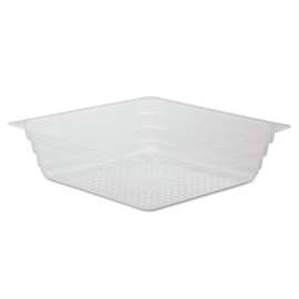 Reflections Portion Plastic Trays, Shallow, 4 oz Capacity, 3.5 x 3.5 x 1, Clear, 2,500/Carton