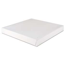 Lock-Corner Pizza Boxes, 16 x 16 x 1.88, White, Paper, 100/Carton