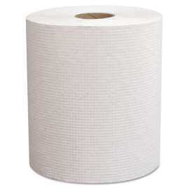 Select Roll Paper Towels, 1-Ply, 7.9" x 800 ft, White, 6 Rolls/Carton