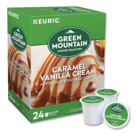 Green Mountain Coffee Roasters Caramel Vanilla Cream Coffee K-Cups (24/Box)