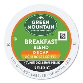 Green Mountain Coffee Roasters Breakfast Blend Decaf Coffee K-Cups (24/Box)