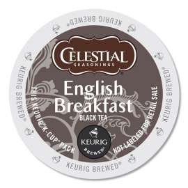 Celestial Seasonings English Breakfast Black Tea K-Cups (24/Box)