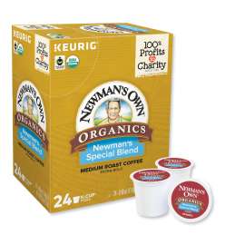 Newman's Own Organics Special Blend Extra Bold Coffee K-Cups (24/Box)