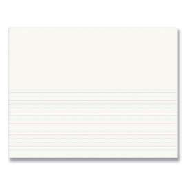 Multi-Program Picture Story Paper, 30 lb Bond Weight, 1/2" Long Rule, One-Sided, 8.5 x 11, 500/Pack