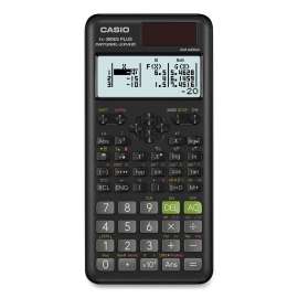 FX-300ES Plus 2nd Edition Scientific Calculator, 16-Digit LCD, Black