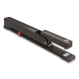 TRU RED - Black 20-Sheet Capacity Long Reach Stapler