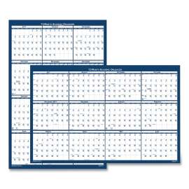 Academic Year Recycled Poster Style Reversible/Erasable Yearly Wall Calendar, 24 x 37, 12-Month (July to June): 2022 to 2023