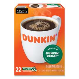Dunkin Original Decaf Coffee K-Cups (22/Box)