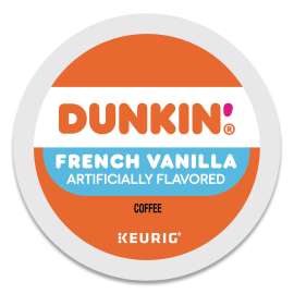 Dunkin French Vanilla Coffee K-Cups (22/Box)