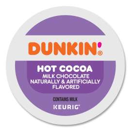 Dunkin Milk Chocolate Hot Cocoa K-Cups (22/Box)