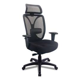 Computer and Desk Chair, Supports Up to 275 lb, Black