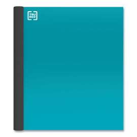 Three-Subject Notebook, Twin-Wire, Medium/College Rule, Teal Cover, (150) 11 x 8.5 Sheets