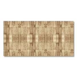 Bordette Designs, 48" x 50 ft Roll, Weathered Wood, Brown/White