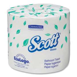 Essential Standard Roll Bathroom Tissue, Septic Safe, 2-Ply, White, 550 Sheets/Roll, 40 Rolls/Carton