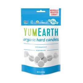 Organic Wild Peppermint Hard Candies, 3.3 oz Bag, 3/Pack, Delivered in 1-4 Business Days