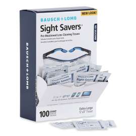 Sight Savers Premoistened Lens Cleaning Tissues, 8 x 5, 100/Box