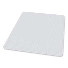 EverLife Chair Mat for Medium Pile Carpet, 48 x 72, Clear,, Ships in 4-6 Business Days