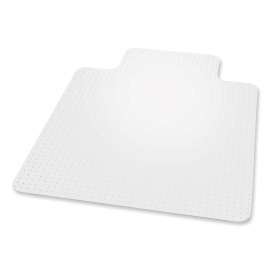 EverLife Chair Mat for Extra High Pile Carpet wih Lip, 45 x 53, Clear, Ships in 4-6 Business Days