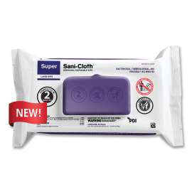 PDI HC Super Sani-Cloth Germicidal Disposable Wipe