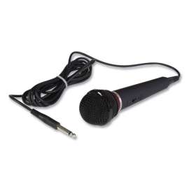 NPS - Oklahoma Sound™ Black Dynamic Unidirectional Wired Microphone with 9' Cable
