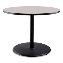 NPS - CT Series Gray Nebula 36"Dia x 30"H Cafe Table with Black Round Base