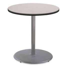 NPS - CT Series Gray Nebula 36"Dia x 36"H Cafe Table with Gray Round Base